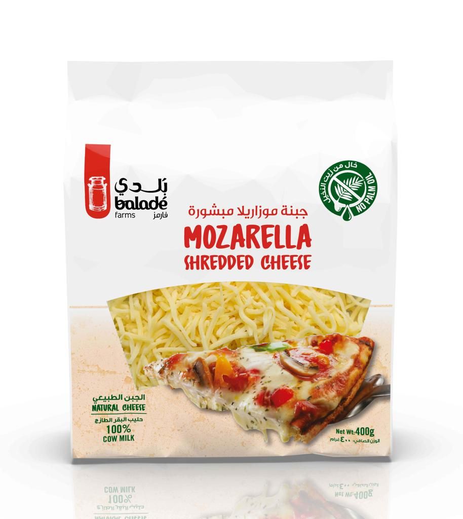 Buy Balade Shredded Mozzarella Cheese 400G Online in Kuwait Talabat