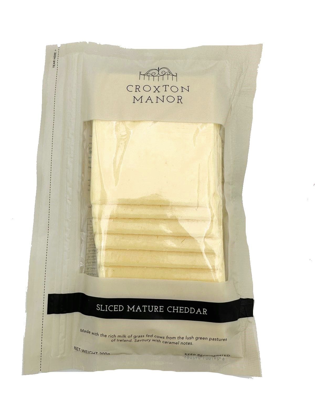 Buy Croxton Manor Mature Cheddar Slices, 10x20g Online in UAE | Talabat UAE