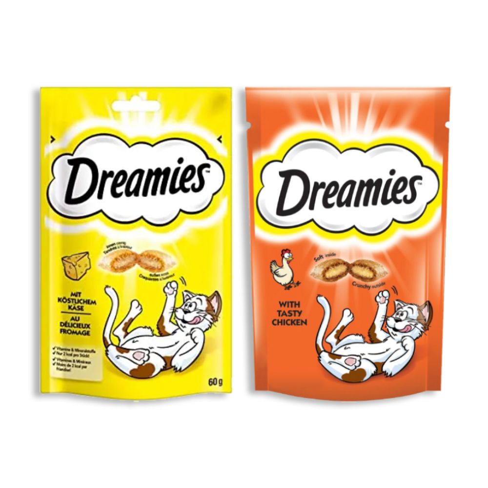 buy-dreamies-cat-treats-chicken-60-g-cheese-60-g-online-in-uae