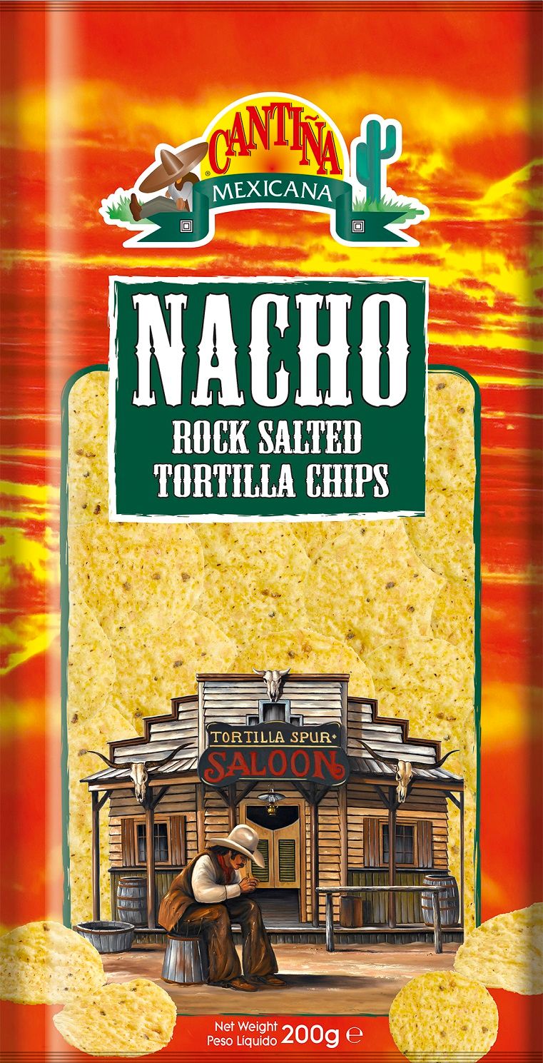 Buy Tortilla Chips Nacho Rock Salted 200 g Online in UAE Talabat UAE