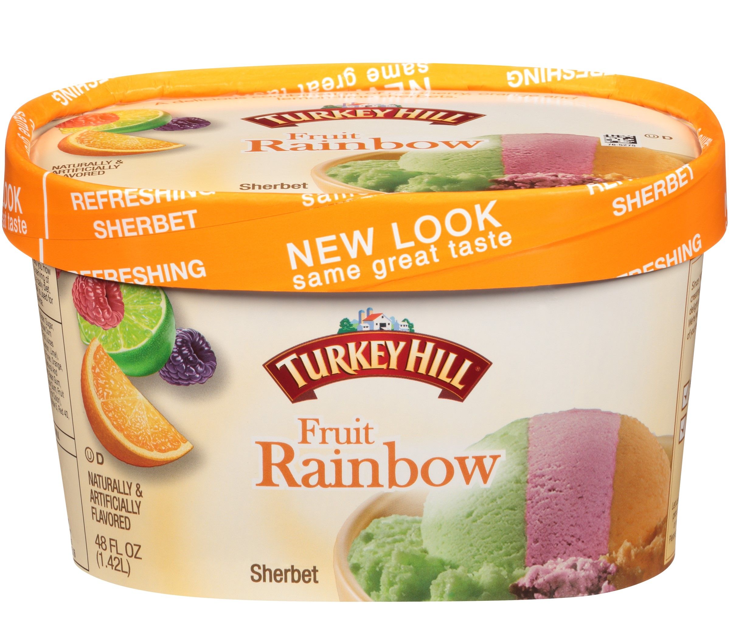 Buy Turkey Hill Premium Fruit Rainbow Sherbet 1.42 ltr Online in UAE