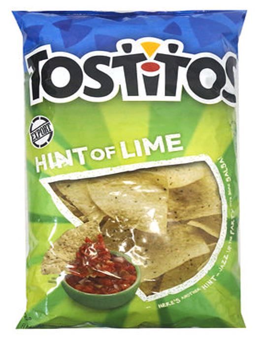Buy Tostitos Hint Of Lime Tortilla Chips 283.5 g Online in UAE