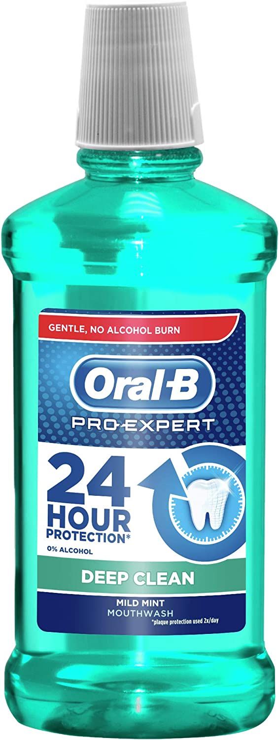 Buy Oral-B Pro Expert Deep Clean Mouthwash, 500ml Online In Oman ...