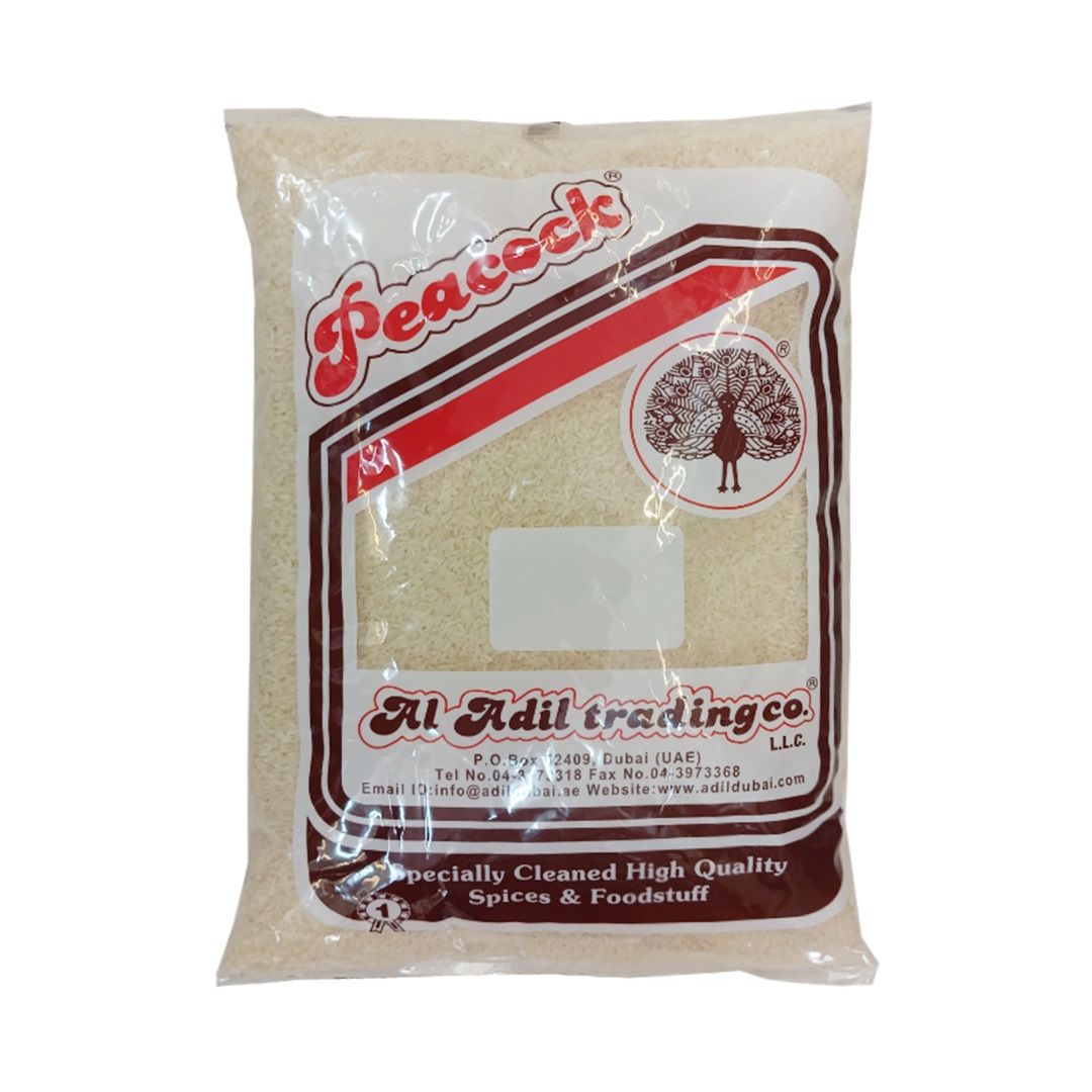 Buy Peacock Surti Kolam Rice 5Kg Online in UAE | Talabat UAE