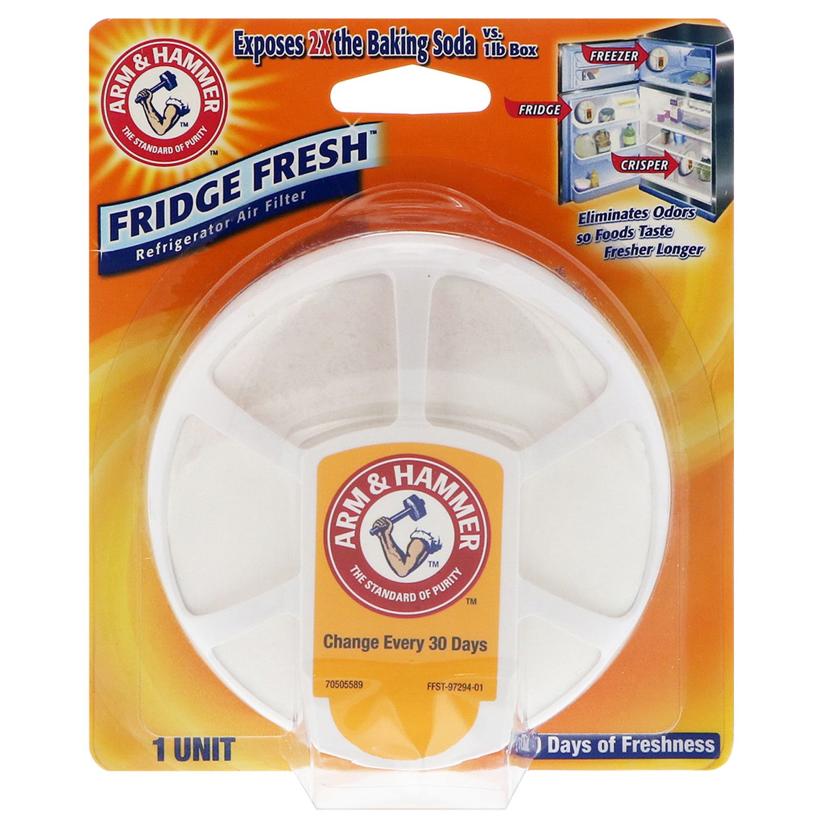 Buy Arm & Hammer Fridge Fresh Refrigerator Air Filter, 1 Unit Online in ...