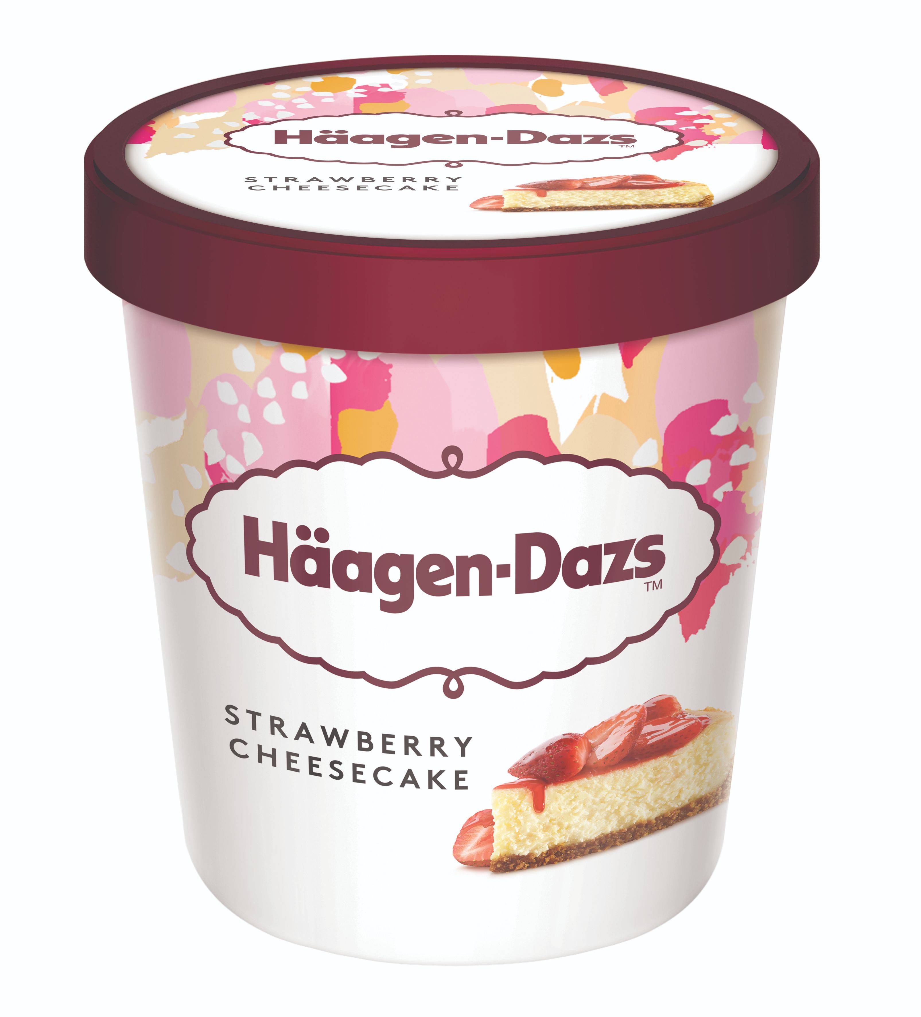 Buy Haagen-Dazs Strawberry Cheesecake Ice Cream 460 ml Online in ...