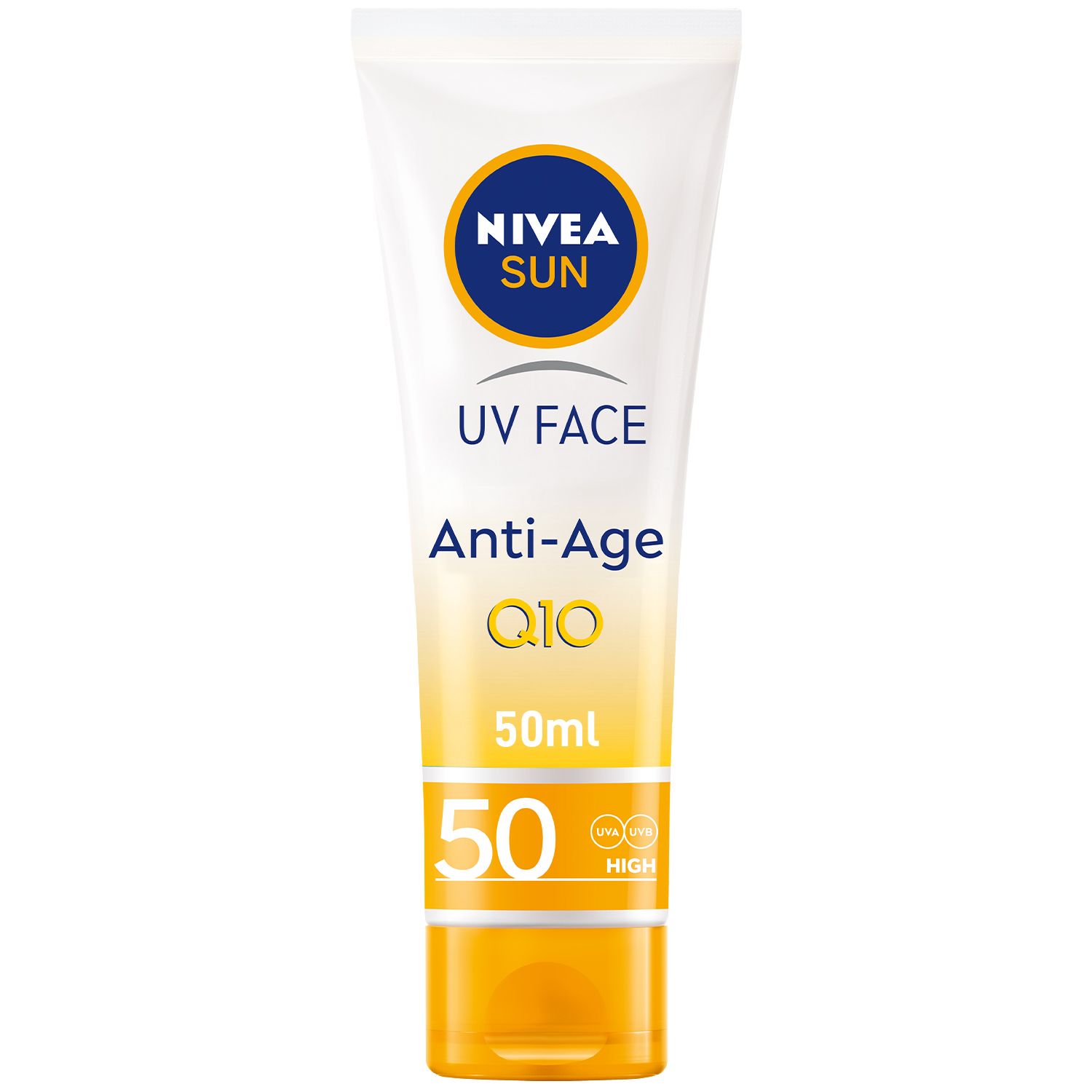 Buy Nivea Sun UV Face Anti Age Cream Q10 SPF50 50 ml Online in Kuwait