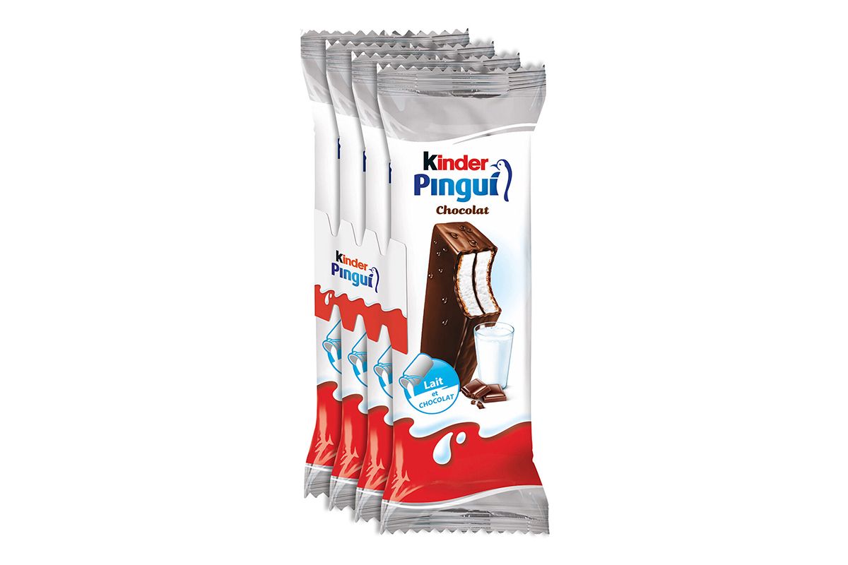 Buy Kinder Pingui Milk & Chocolate Cake 30 g x 4 Pcs Online in UAE