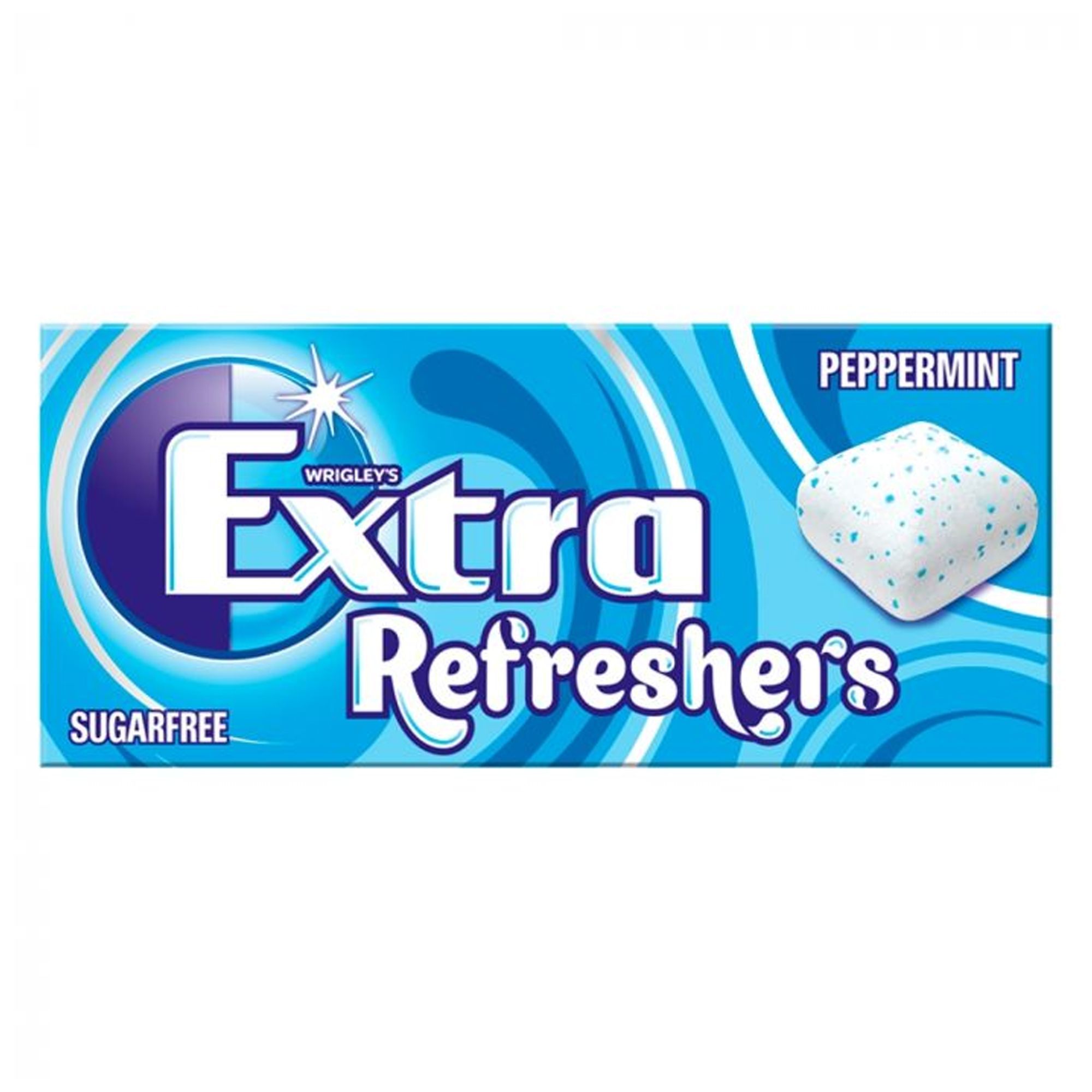 Extra Refreshers Peppermint Sugar Free Chewing Gum Handy Box 7 Pcs