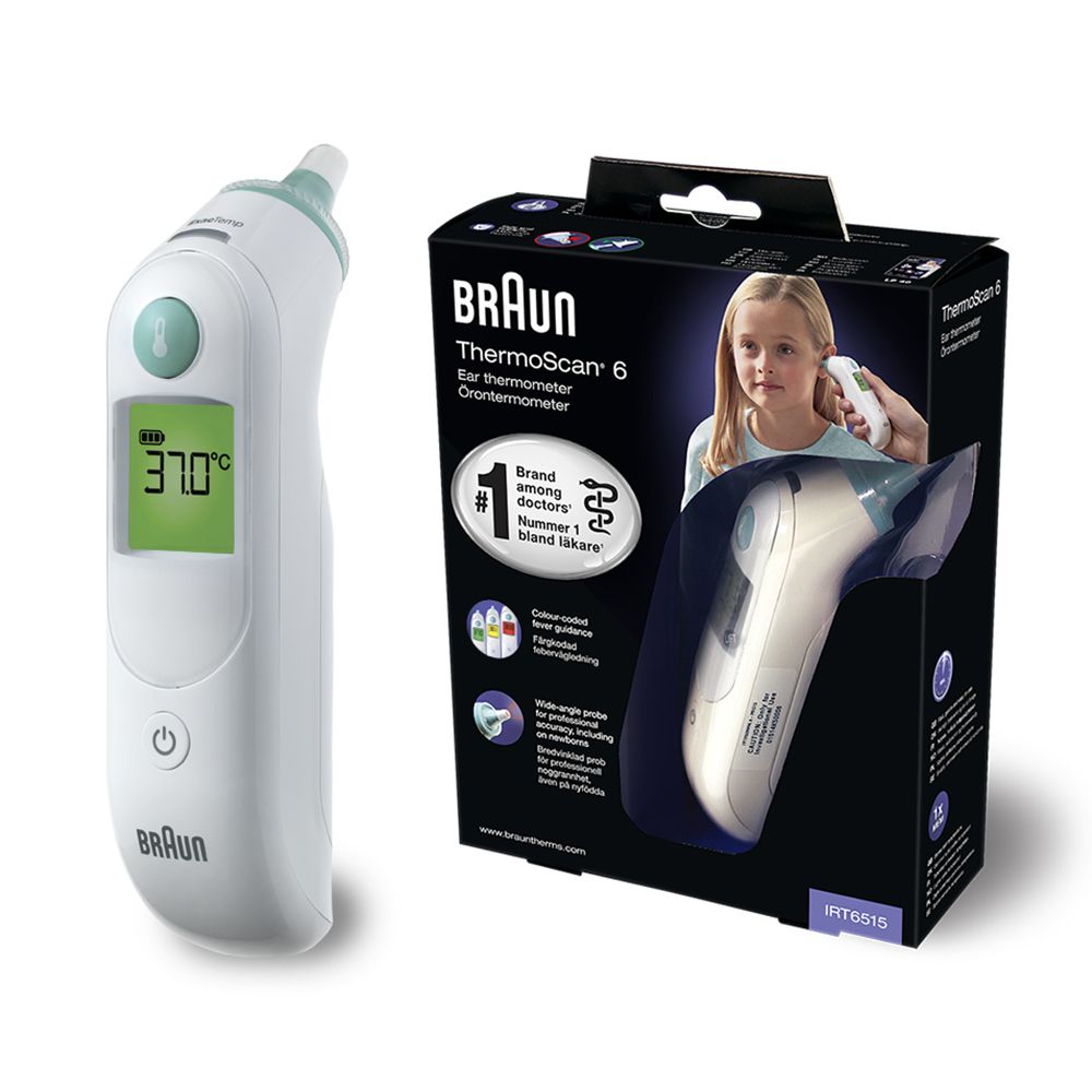 Buy Braun ThermoScan 6, Ear Thermometer IRT 6515 Online in UAE