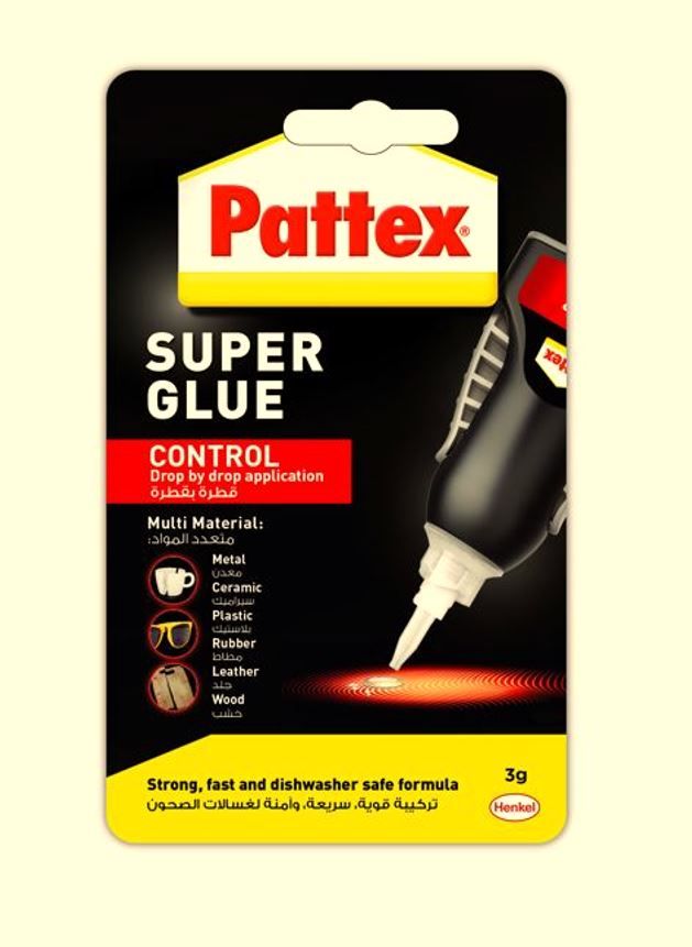Buy Pattex Super Glue Power Gel Control 3 g Online in UAE Talabat UAE