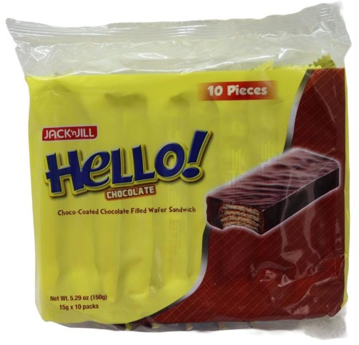 Buy Jack N Jill Hello Chocolate Wafer Sandwich (10 Pcs x 15 g) 150 g