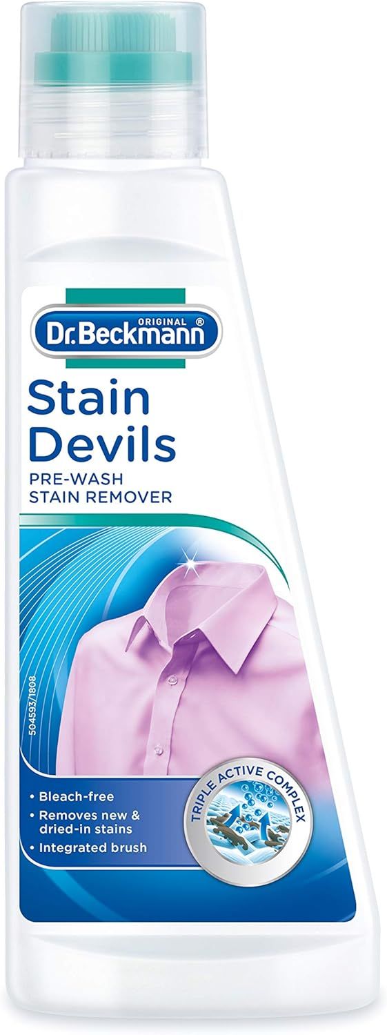 Buy Dr.Beckmann Prewash Stain Remover Collar & Cuff with Brush, 250ml