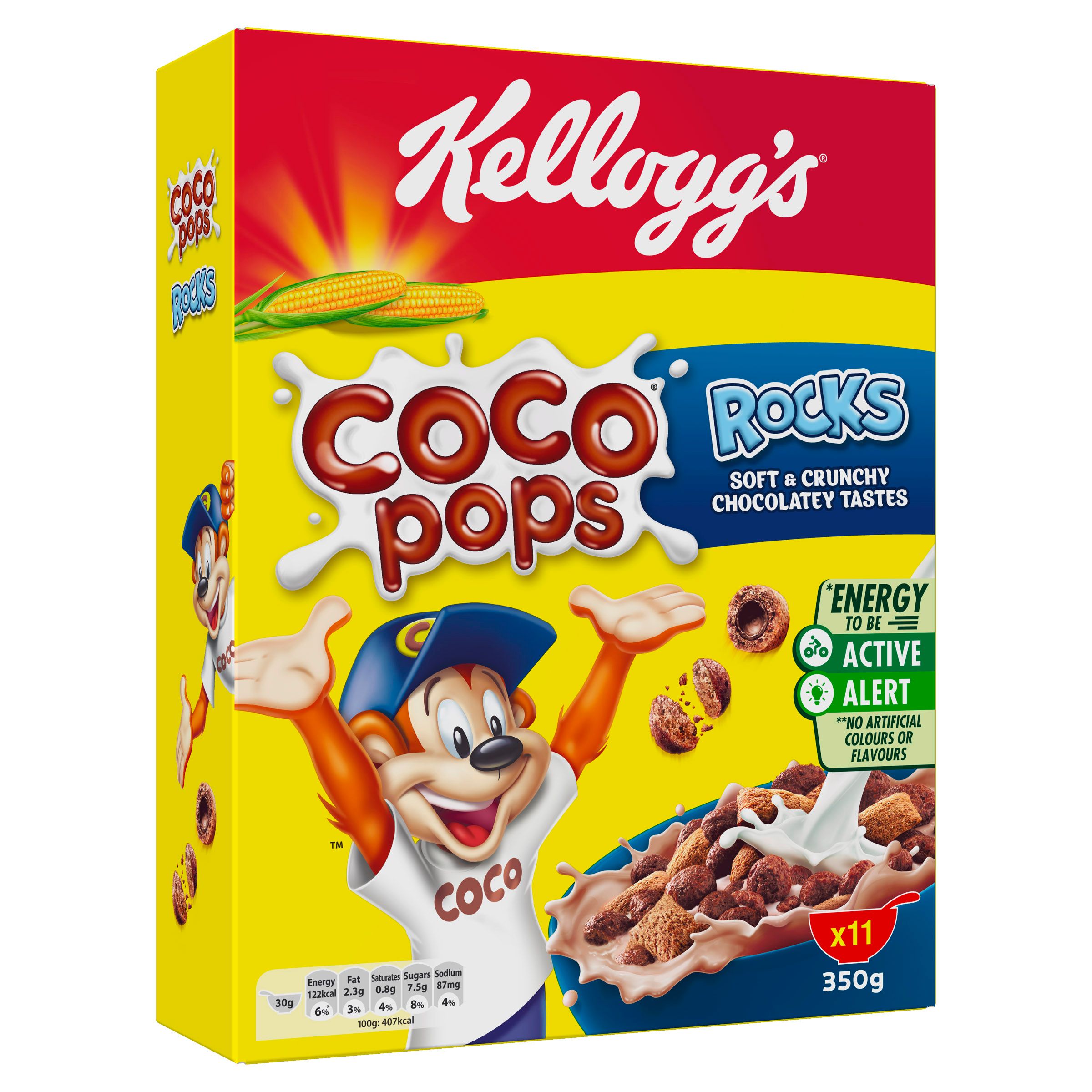 Buy Kellogg's Coco Pops Rocks 350 g Online in UAE | Talabat UAE