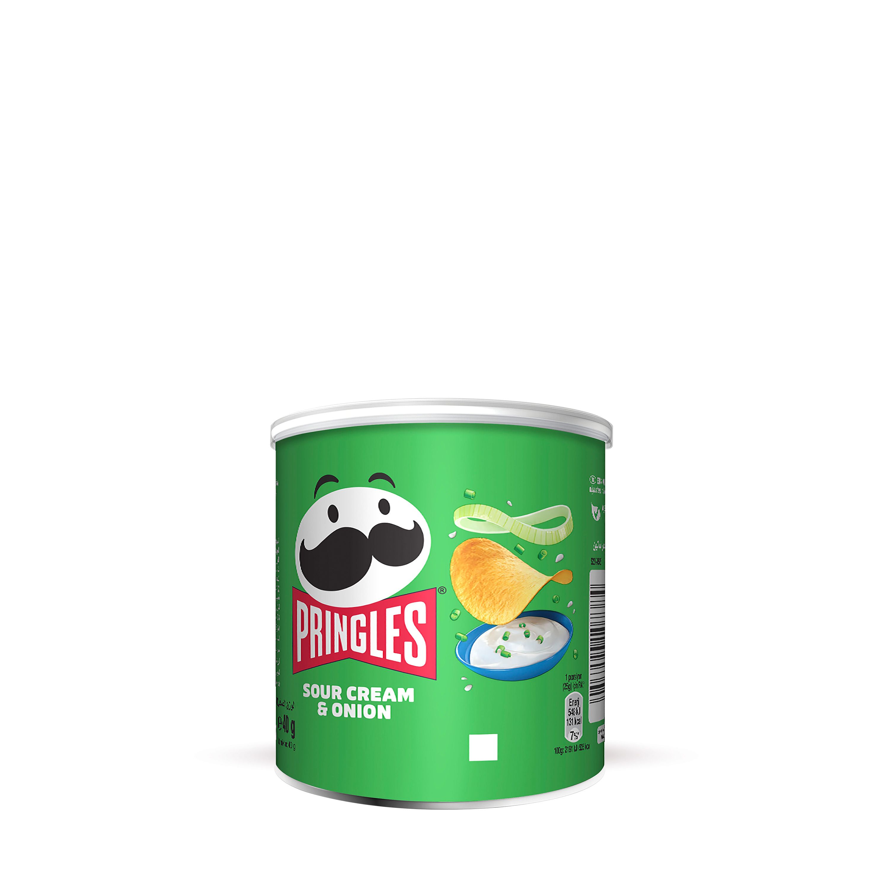 Buy Pringles Sour Cream & Onions 40 gm Online in Kuwait Talabat Kuwait