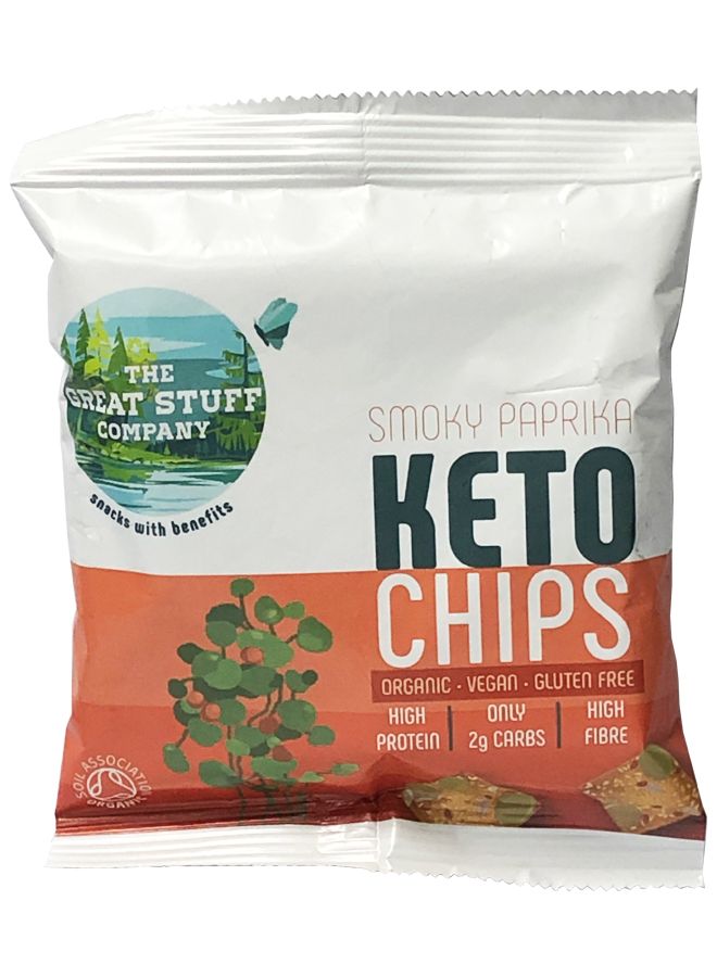 Buy Keto Organic Chips Smoky Paprika 30 g Online in UAE Talabat UAE