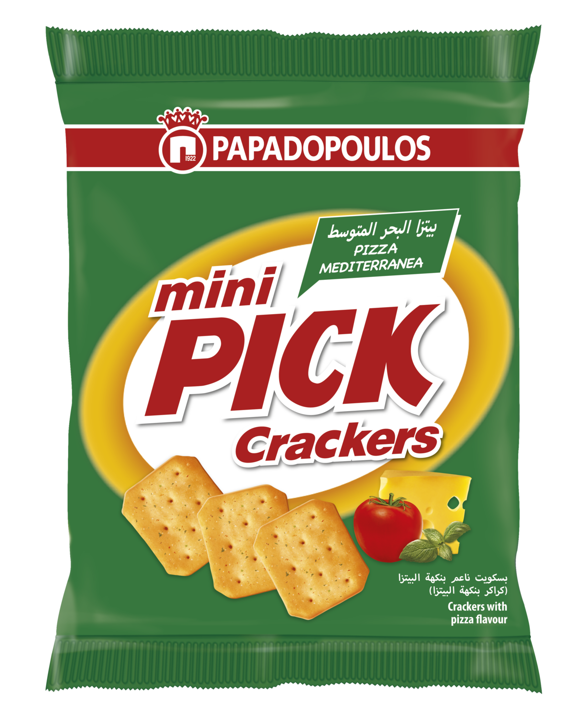 Buy Mini Pick Crackers Pizza Mediterranean 45 g Online in Kuwait