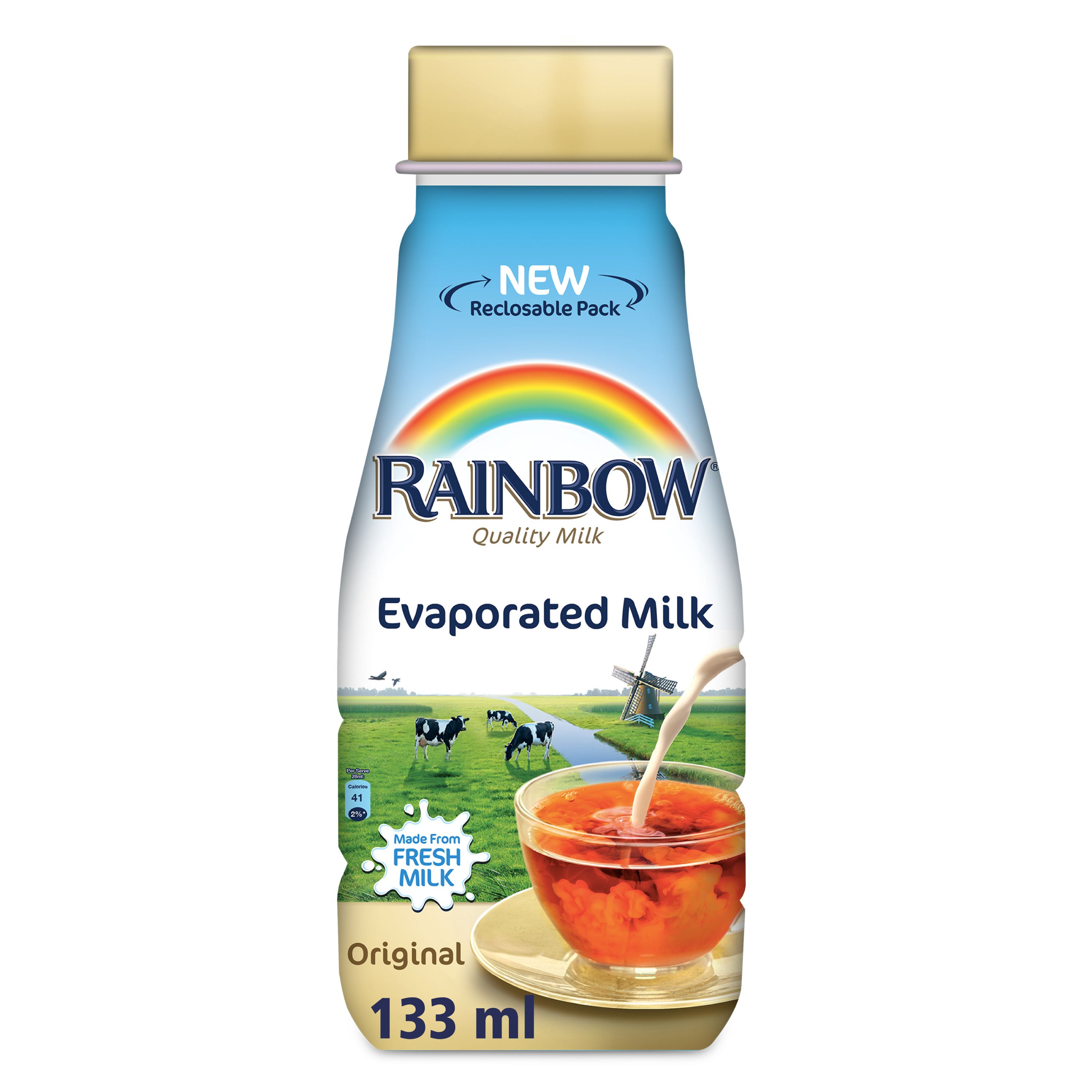 Buy Rainbow Evaporated Milk Pet Bottle 133 Ml Online in Kuwait ...