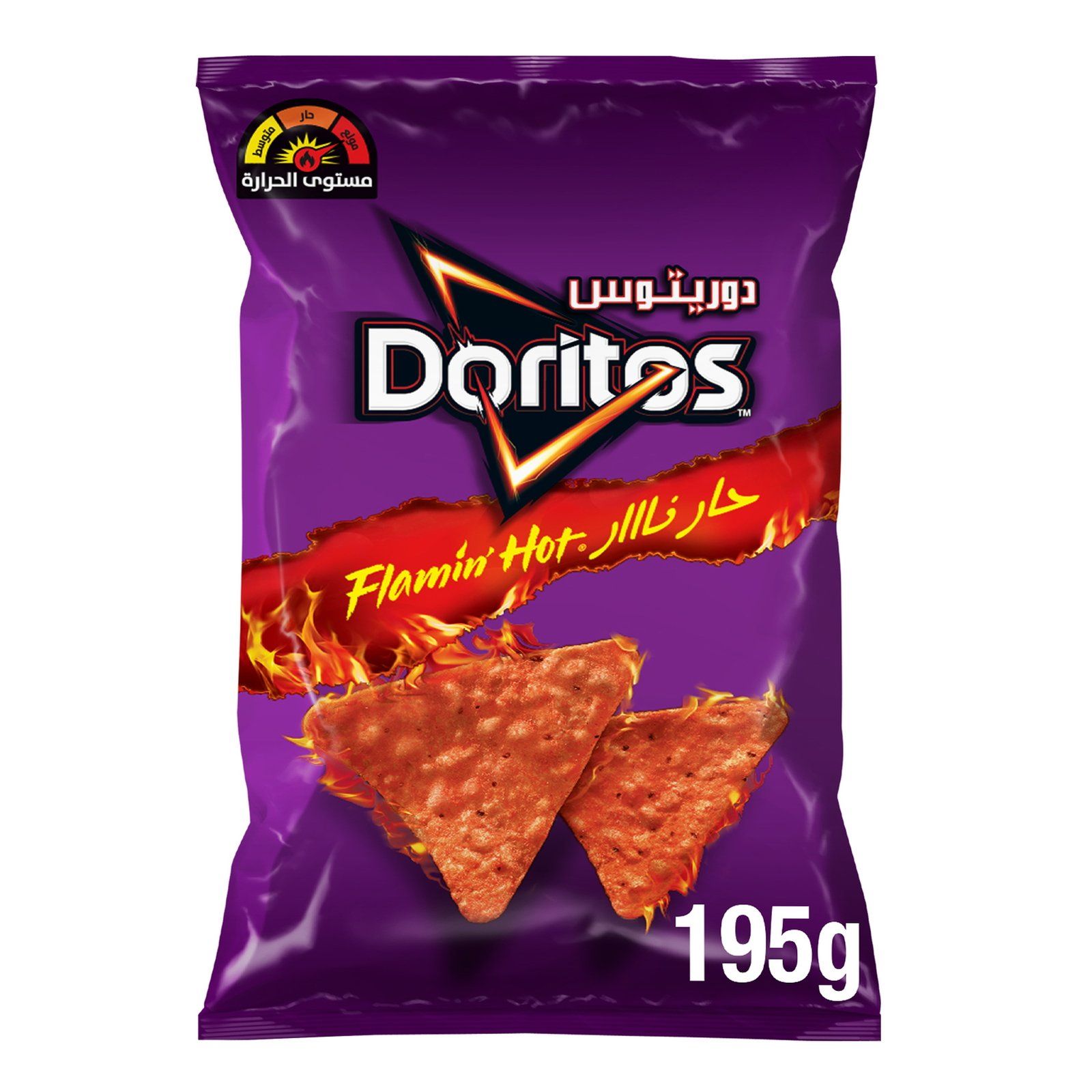 Buy Doritos Flaming Hot Toritilla Chips, 175g Online in UAE Talabat UAE