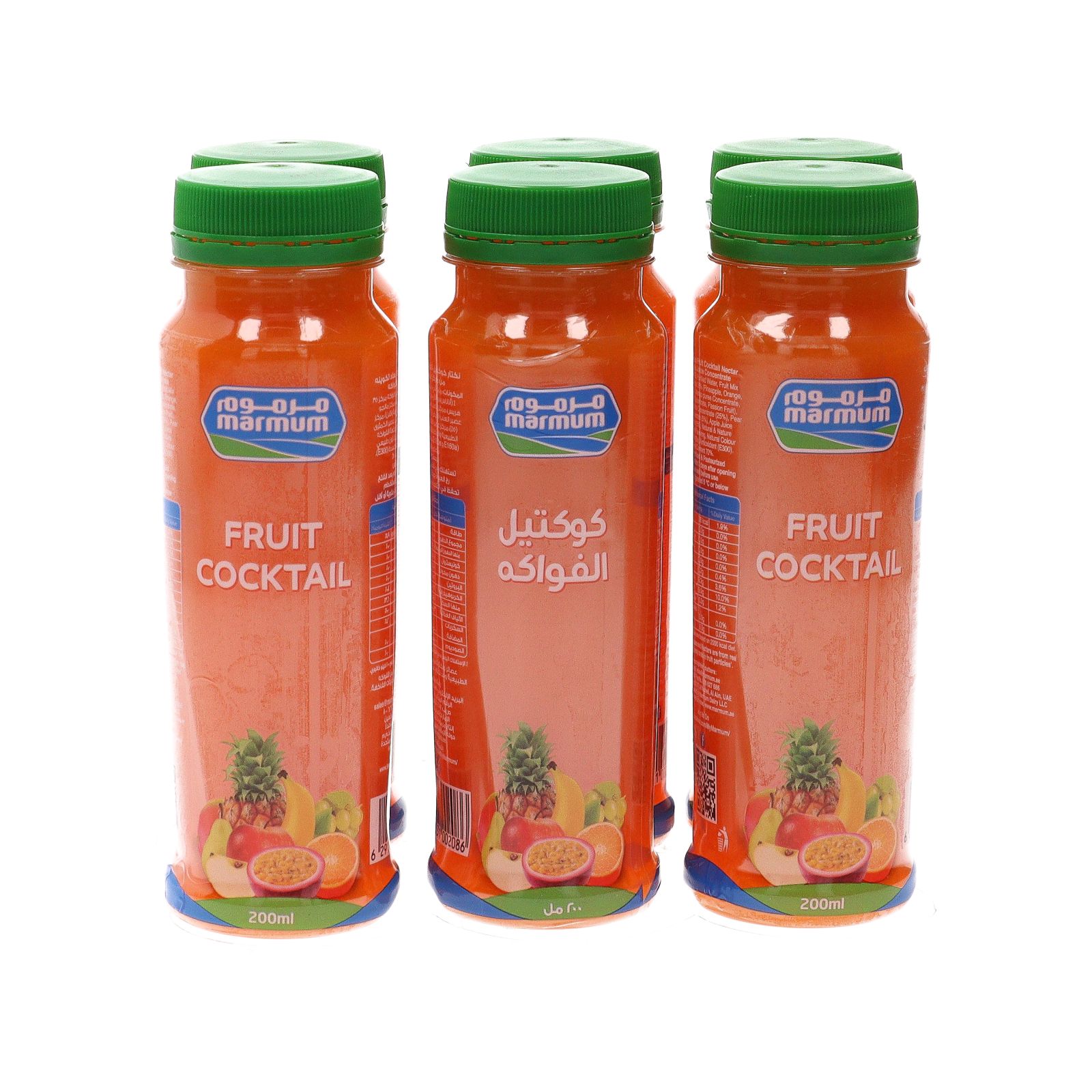 Buy Marmum Fruit Cocktail Juice Special Offer 200 ml x 6 Pcs Online in
