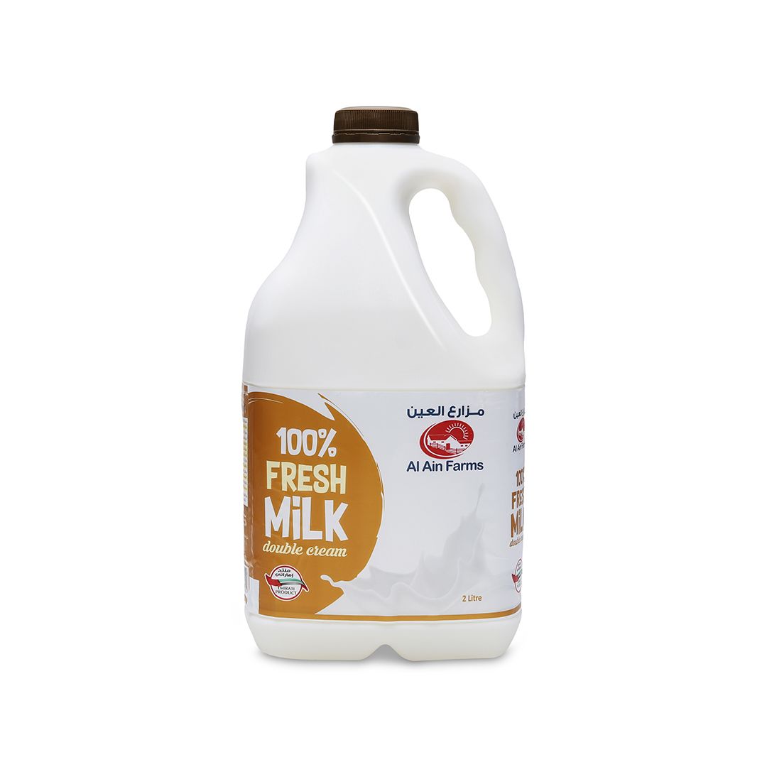 Buy Al Ain Double Cream Milk 2 ltr Online in UAE Talabat UAE