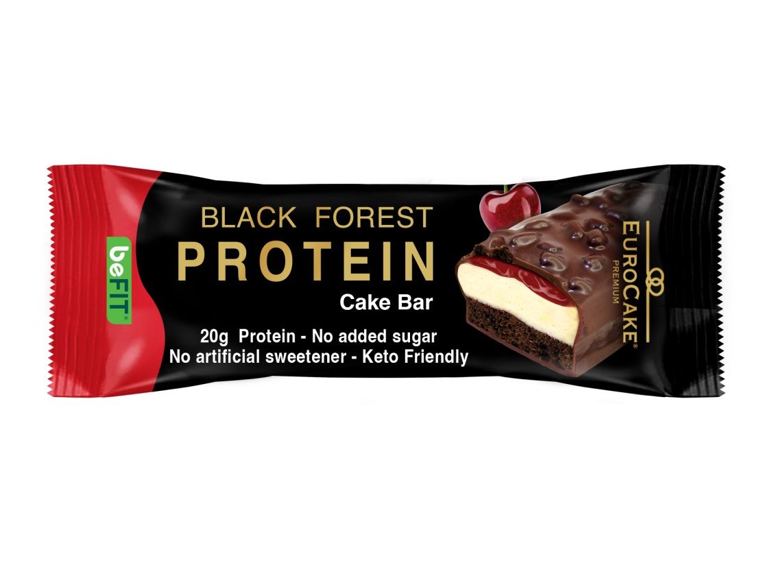 Buy Eurocake Black Forest Protein Cake Bar, 65g Online in UAE | Talabat UAE