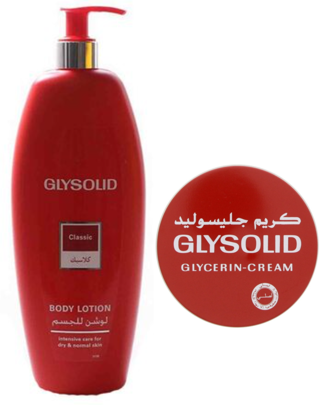 Buy Glysolid Classic Body Lotion 500 ml + Glysolid Glycerin Cream 80 ml