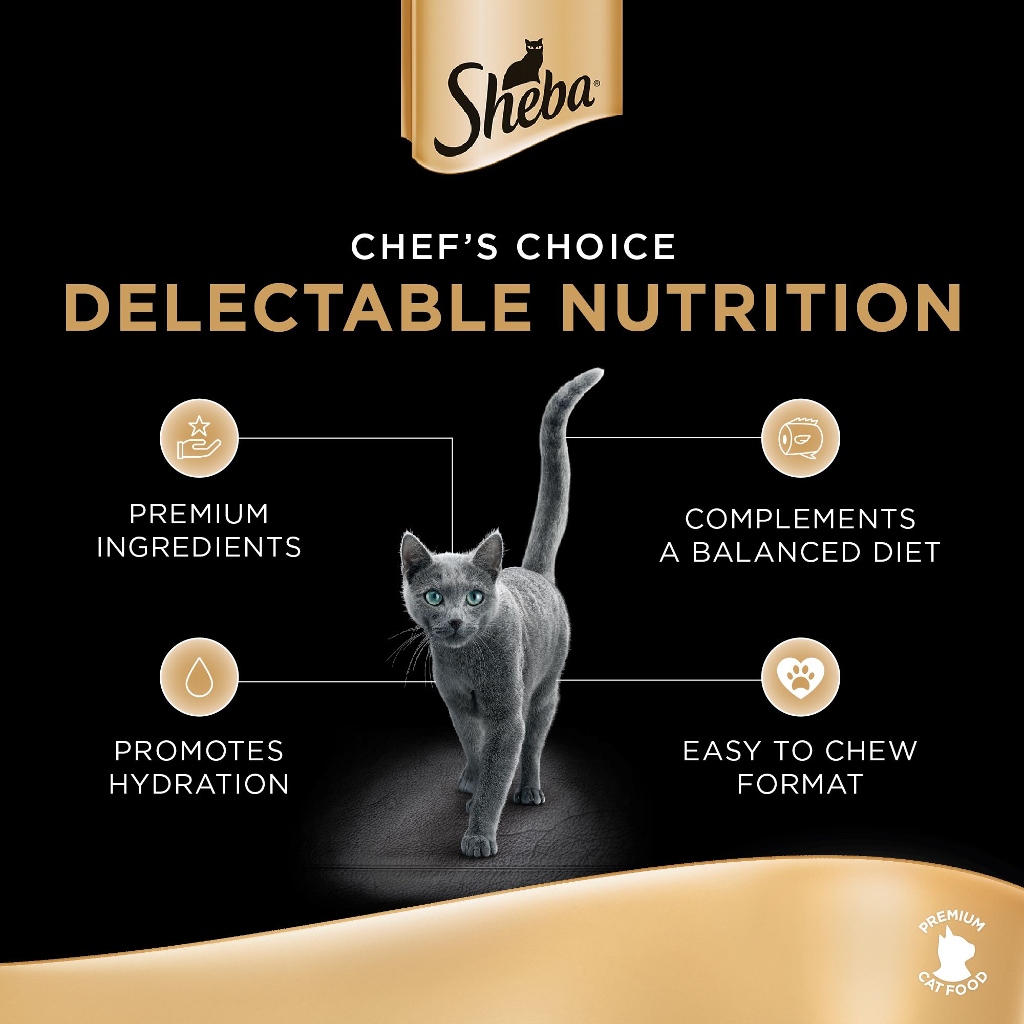 Buy Sheba Cat Wet Food Mix Selection 70 g x 12 Online in UAE