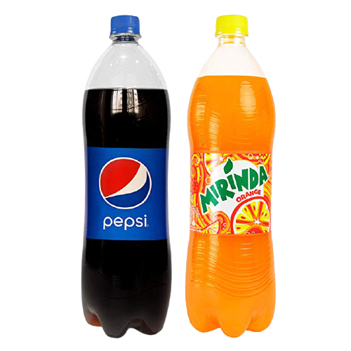 Buy Pepsi Soft Drink 1.5 ltr + Mirinda Soft Drink 1.5 ltr Online in UAE