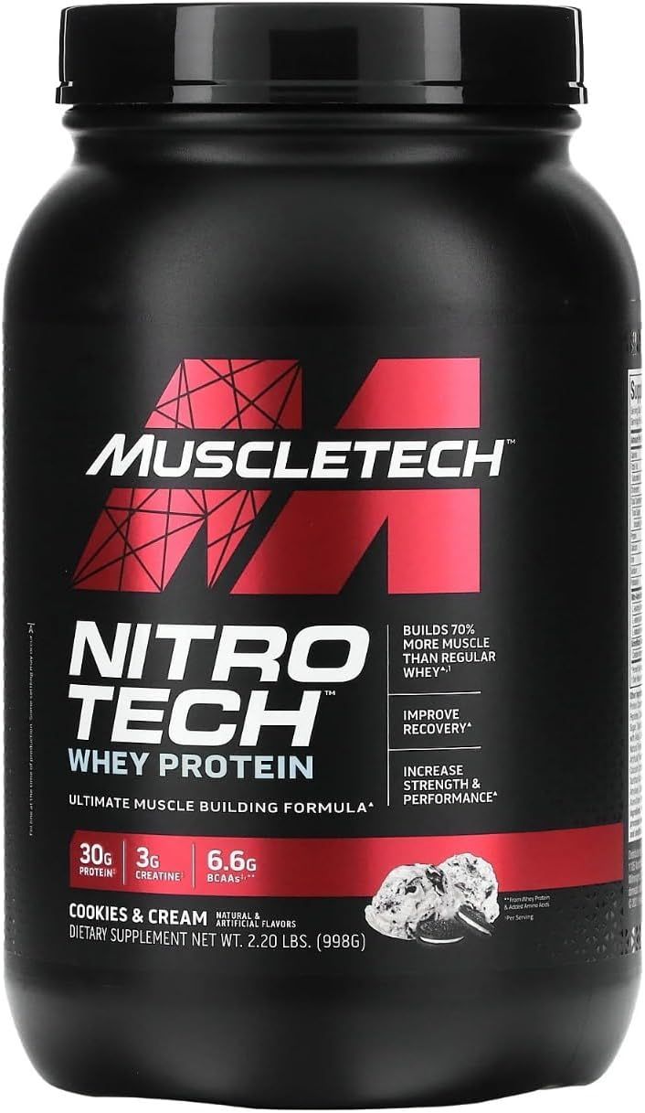 Buy Muscletech Nitro Tech Performance Series - Cookies and Cream, 2LB ...
