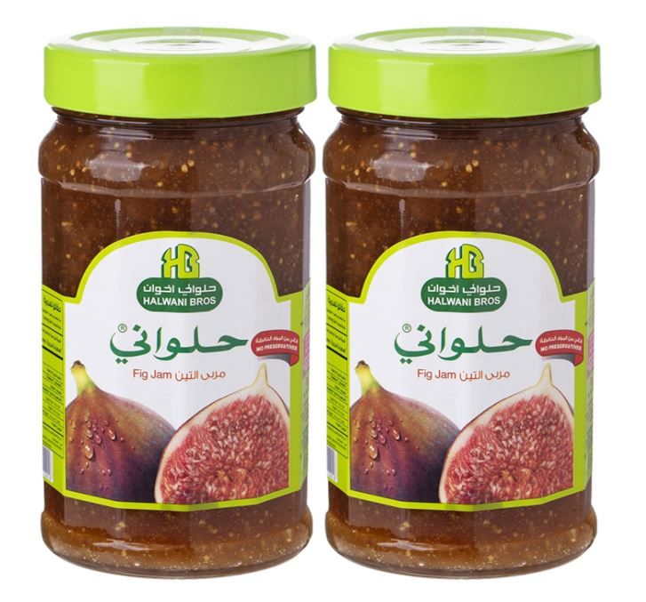 Buy Halwani Fig Jam 400 g x 2 Pcs Online in UAE Talabat UAE