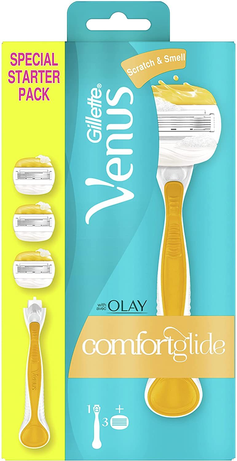 Buy Venus Gillette & Olay Women's Razor Handle + 3 Razor Blade Refills