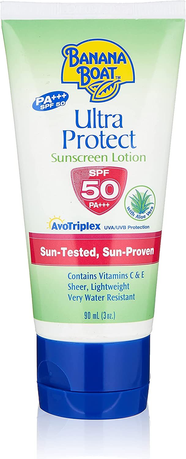 Buy Banana Boat Ultra Protect Sunscreen Lotion Spf 50 90 ML Online in