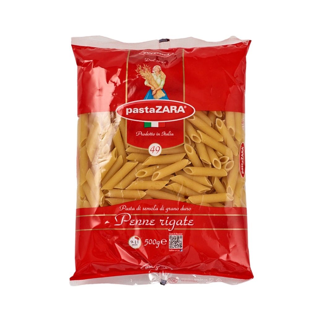 Buy Italian Pasta Zara Penne Rigate 500 g Online in UAE Talabat UAE