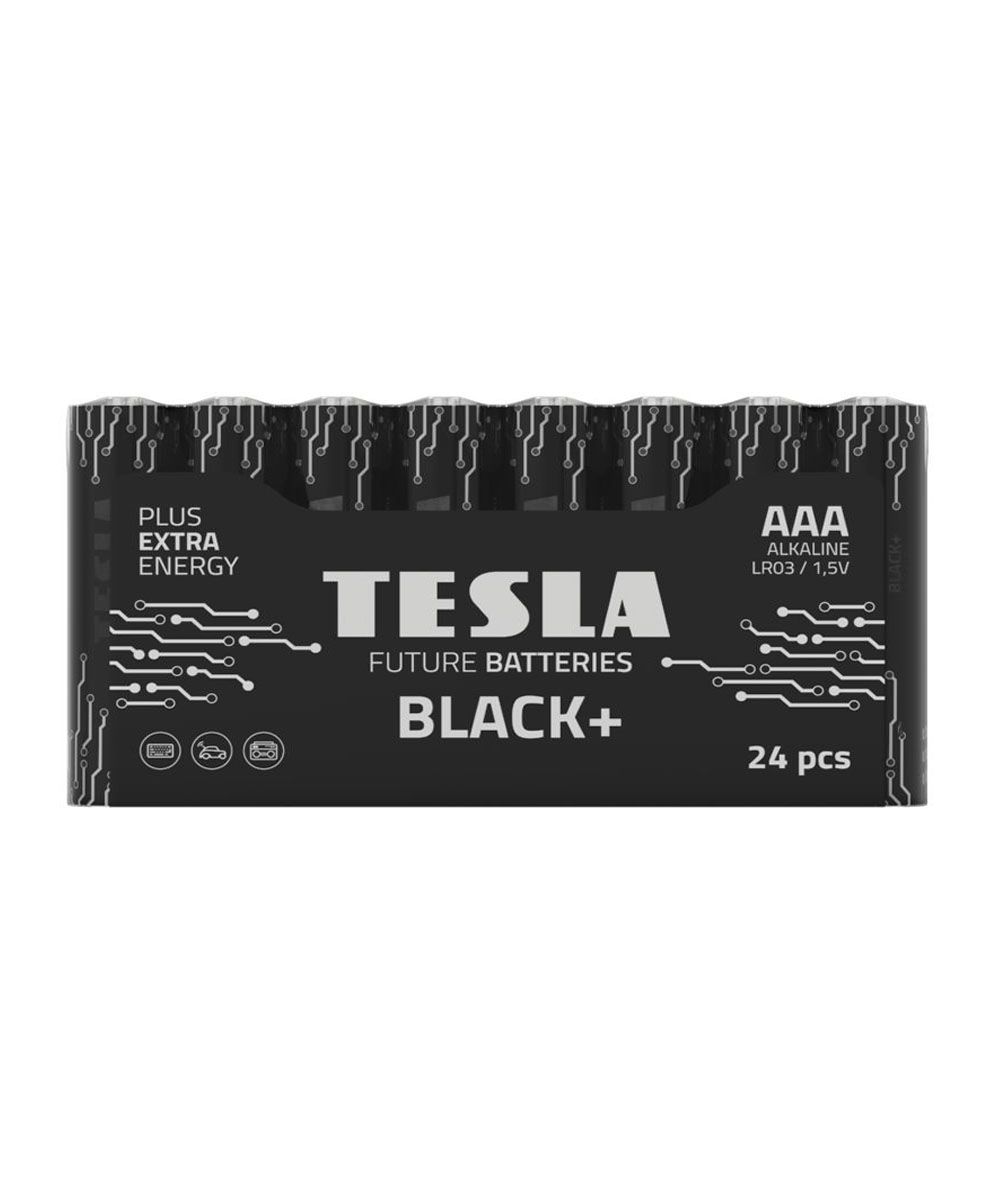 Buy Tesla Batteries AAA Black+ Alkaline 24 Pcs Online in UAE Talabat UAE