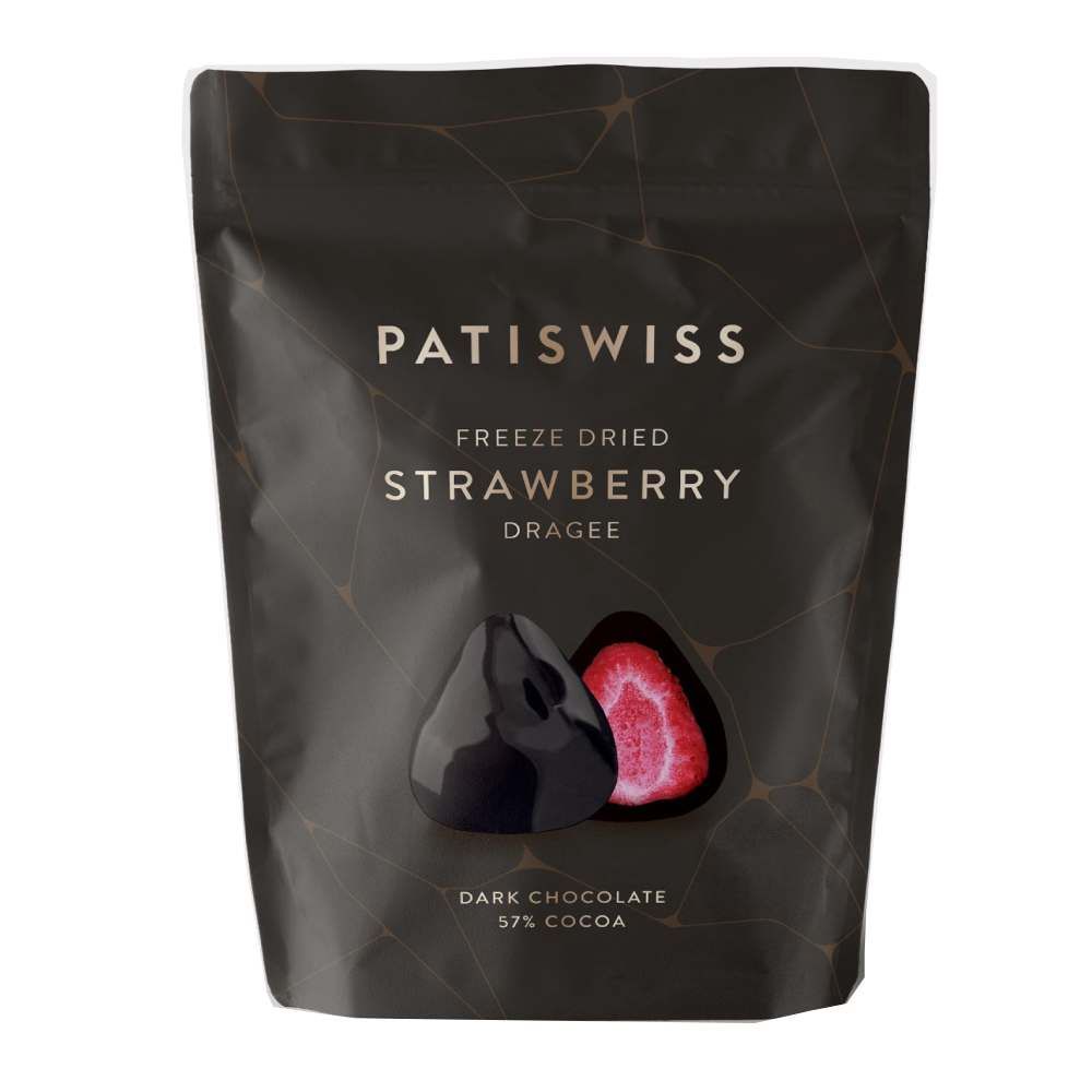 Patiswiss Raspberry Buy Patiswiss Strawberry with Dark Chocolate Dragee 80 g Online in ...