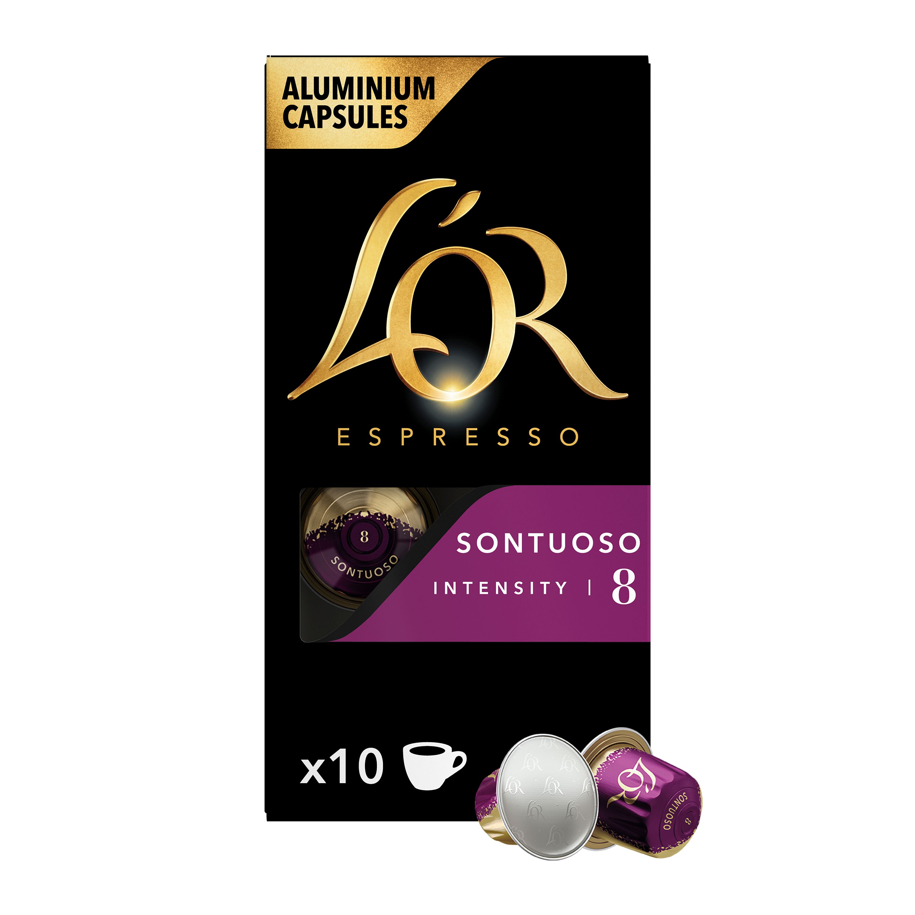 Buy L'Or Espresso Coffee Capsules Sontuoso 52 g x 10 Pcs Online in UAE ...