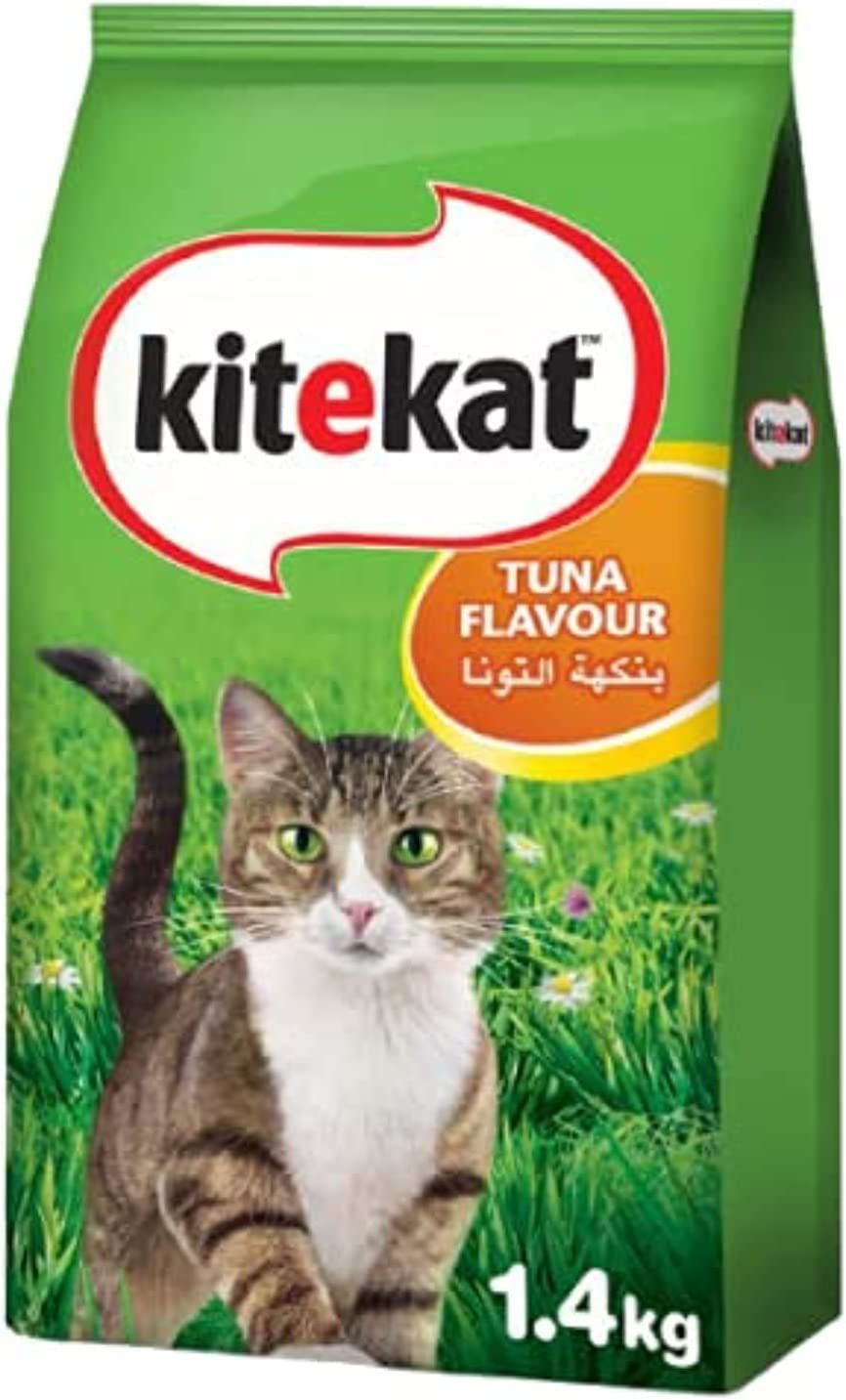 Buy Kitekat Tuna Dry Cat Food for Adult 1.4 kg Online in Oman