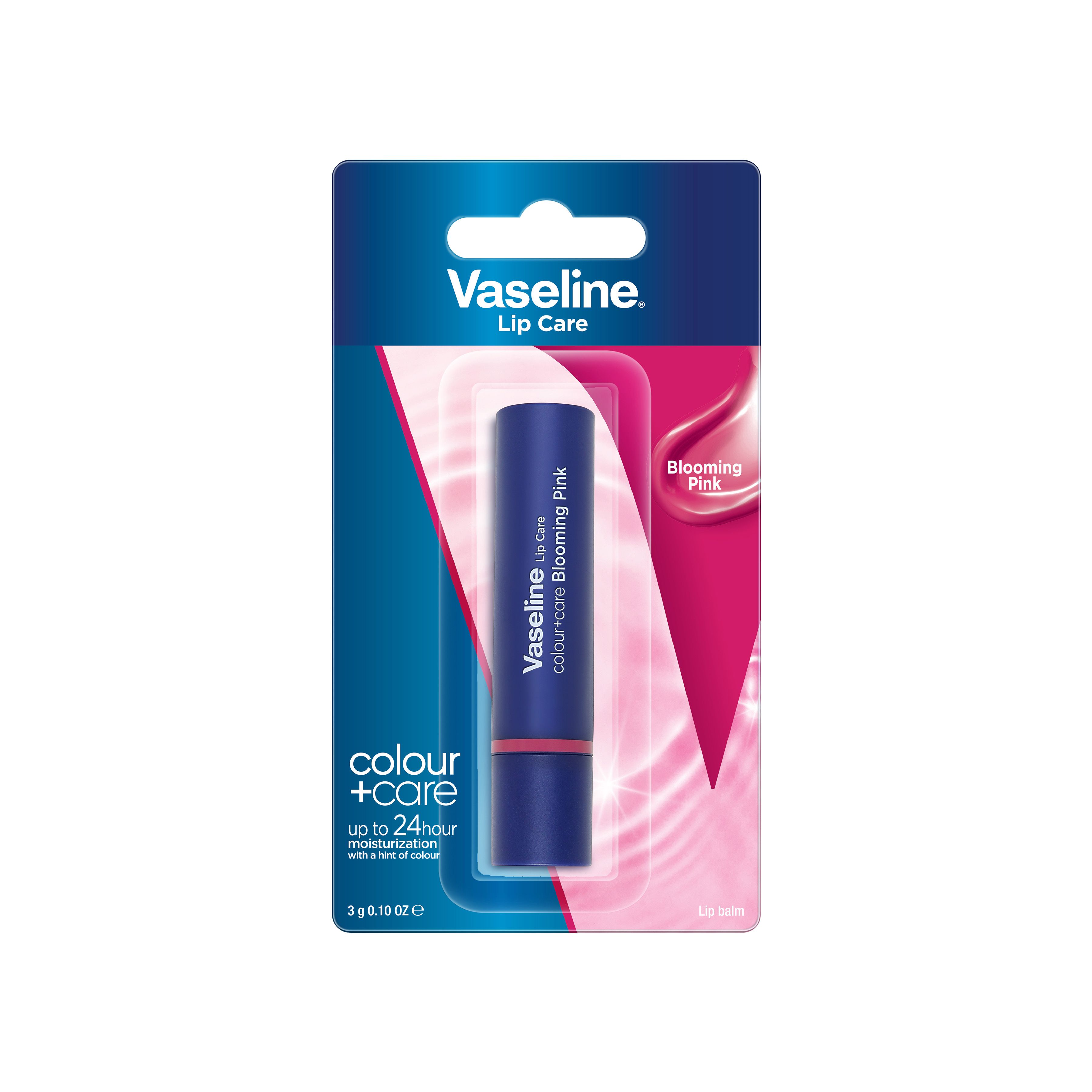 Buy Vaseline Lip Therapy Color & Care, Blooming Pink, 3 g Online in