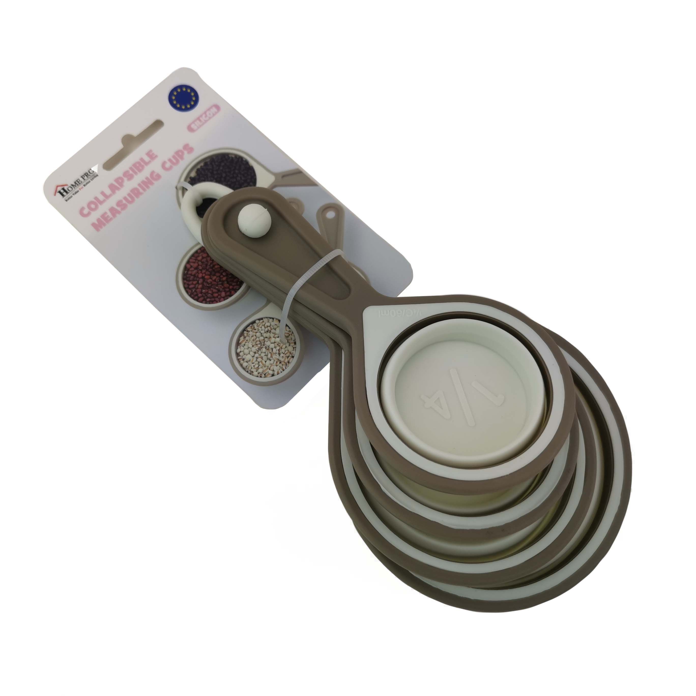 Buy Home Pro Collapsible Silicon Measuring Cups Online in UAE Talabat UAE