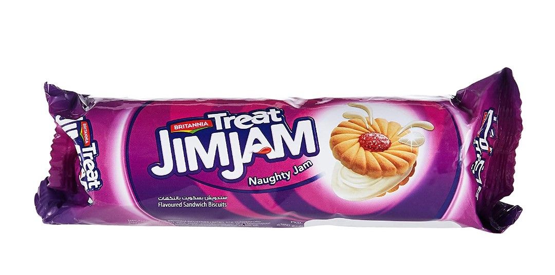 Buy Britannia Treat Jim Jam Biscuits 100 G Online In Uae Talabat Uae 4447