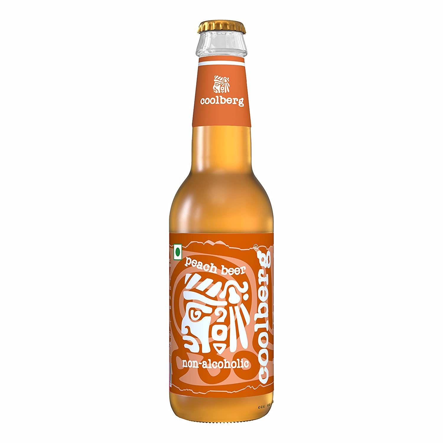 Buy Coolberg Peach NonAlcoholic Malt Beverage 330 ml Online in UAE