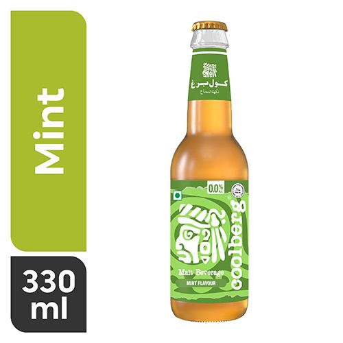 Buy Coolberg Mint NonAlcoholic Malt Beverage 330 ml Online in UAE