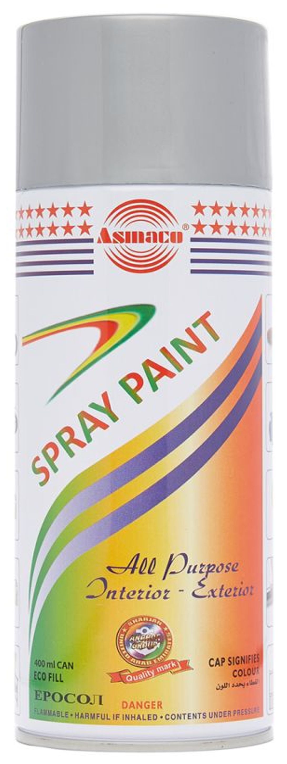 Buy Asmaco Spray Paint Silver 400 Ml Online In Uae Talabat Uae