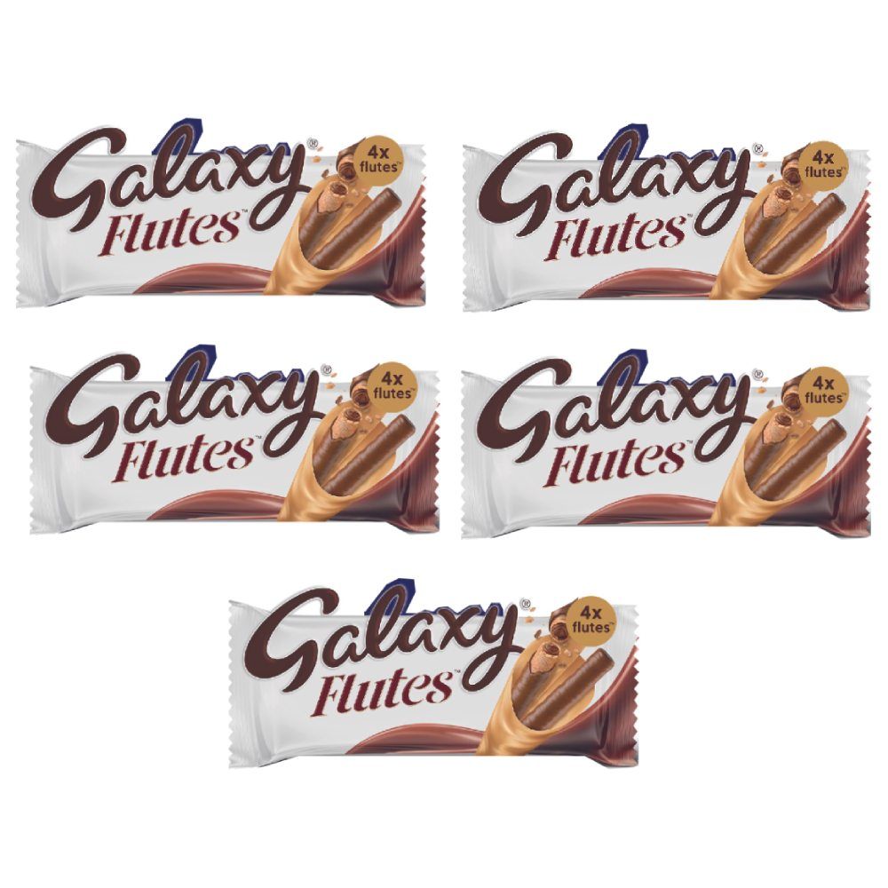 Buy Galaxy Flutes 4 Fingers Chocolate 45g x 5 Online in UAE | Talabat UAE