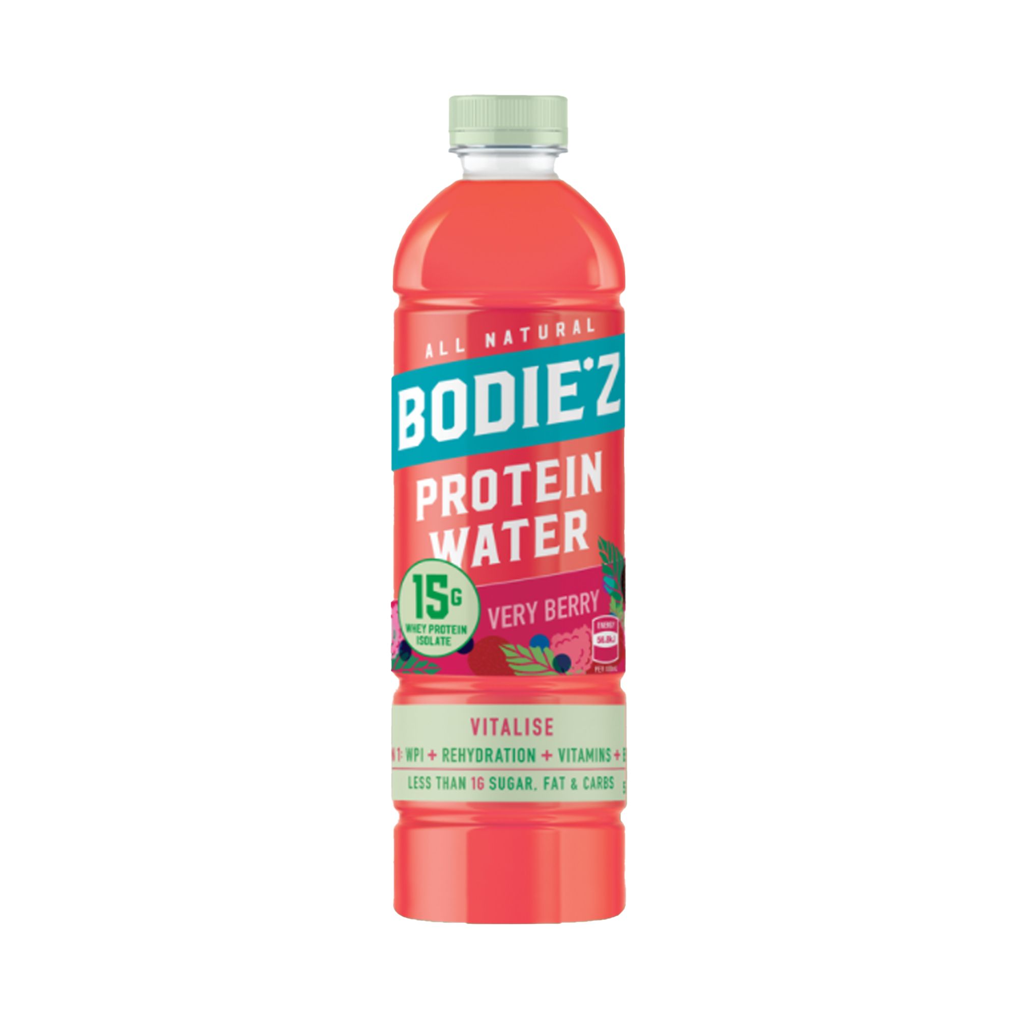 اشترِ Bodie'z Protein Water 15g Whey Protein Isolate - Very Berry 500ml ...
