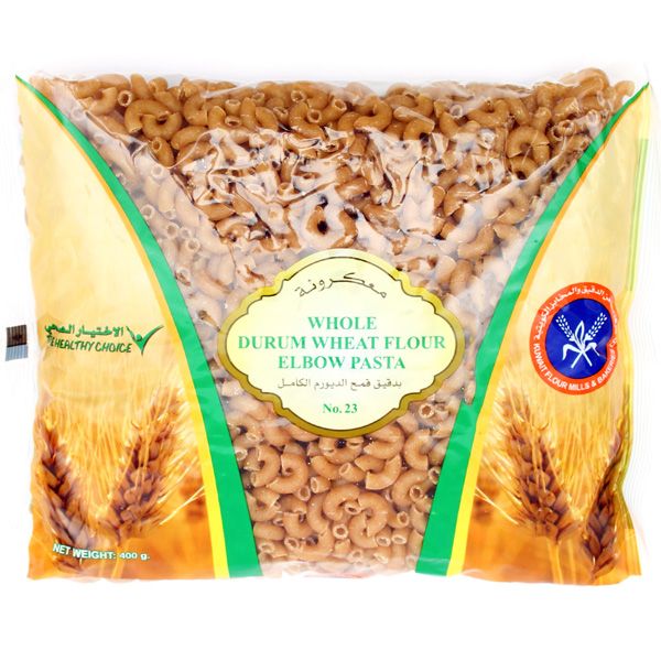 Buy KFM Whole Durum Wheat Flour Macaroni No.23 400g Online in Kuwait