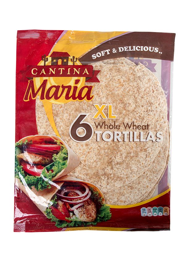 Buy Cantina Maria Whole Wheat Tortillas, 360g Online in Kuwait ...