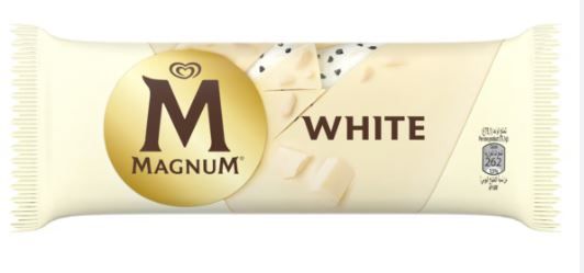 Magnum white deals ice cream