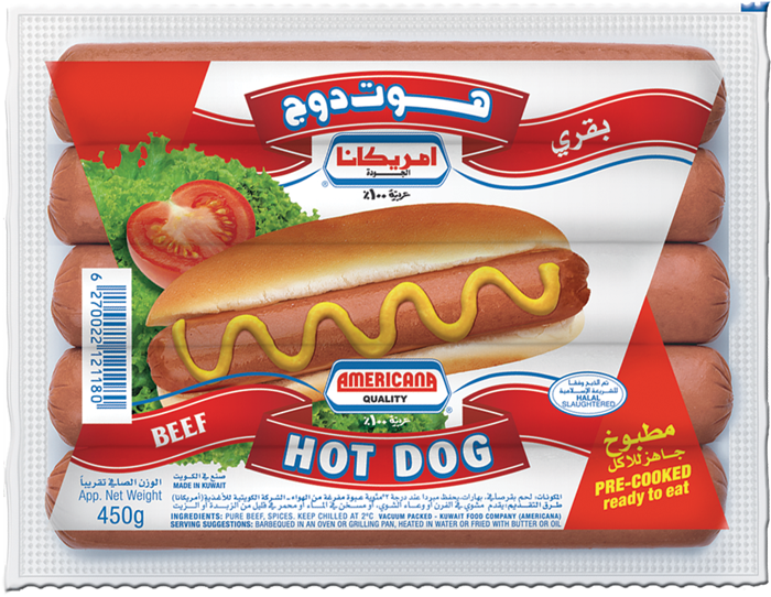 Buy Americana Beef Hotdog 450 g Online in Kuwait Talabat Kuwait